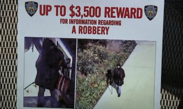 The New York Police Department presented a reward flyer last week looking for the suspect in a subway attack.