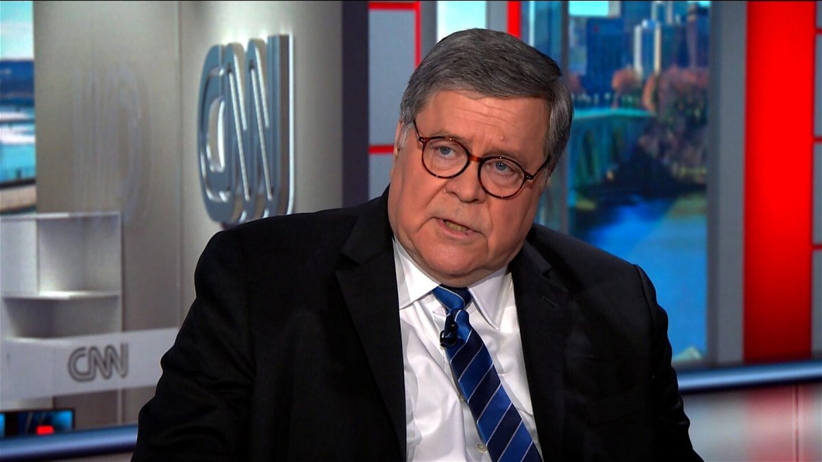 <i>CNN</i><br/>Former Attorney General William Barr stood by his widely criticized comments before the 2020 election that mail voting was vulnerable to fraud