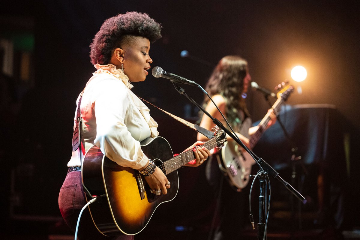 <i>Erika Goldring/Getty Images</i><br/>Amythyst Kiah is a rising star of country and frequently collaborates with Russell.