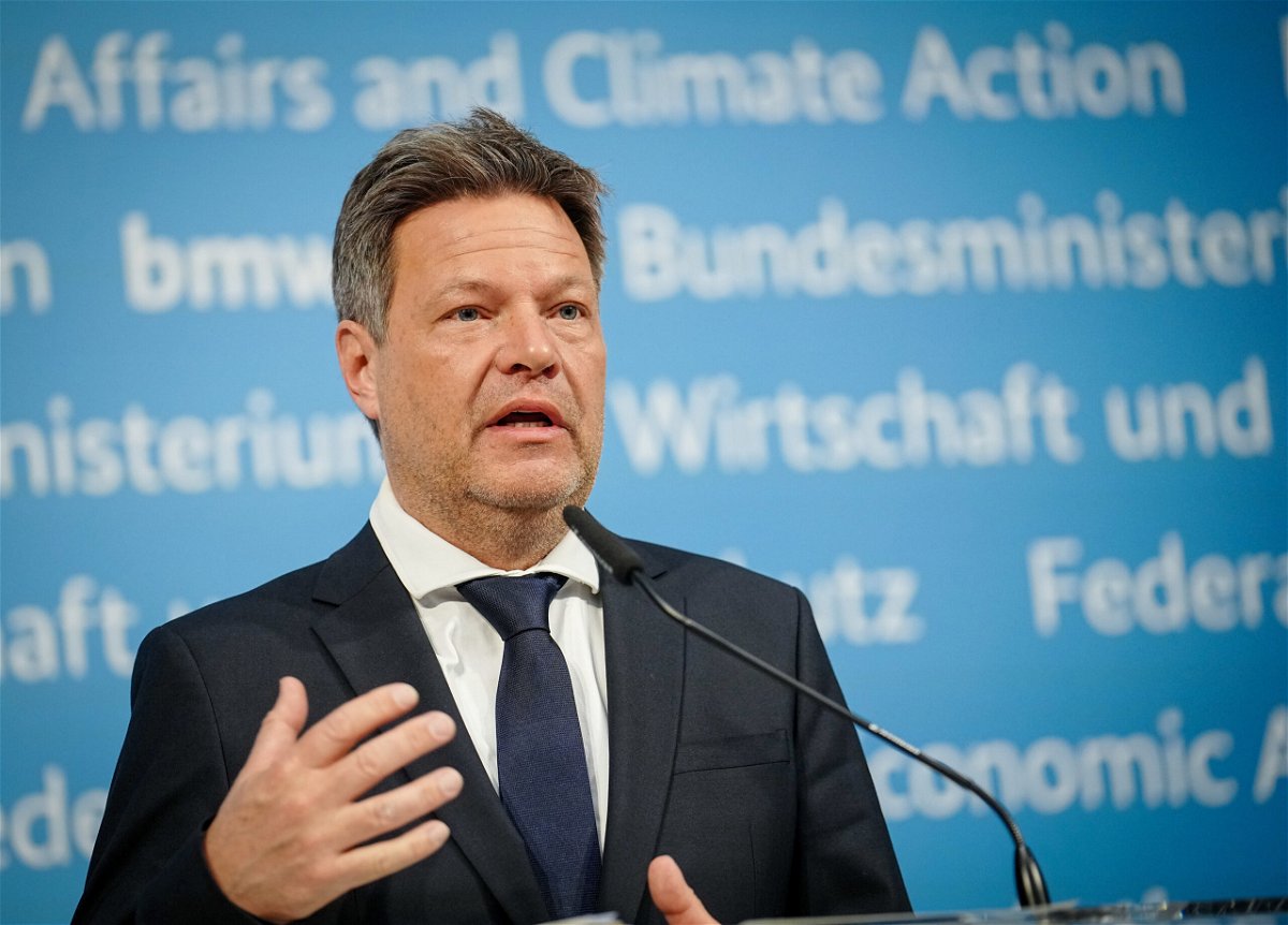 <i>Kay Nietfeld/picture alliance/Getty Images</i><br/>Germany's economy minister Robert Habeck