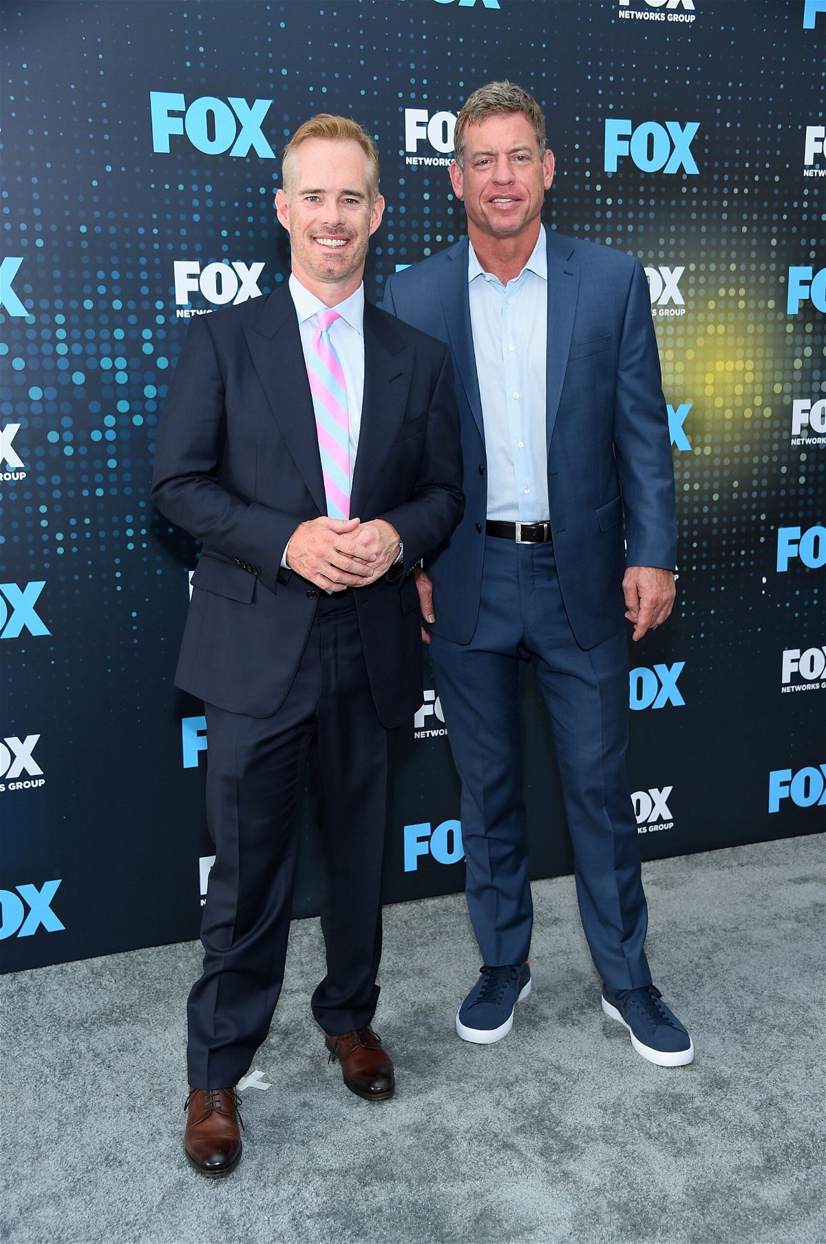 <i>Michael Loccisano/Getty Images</i><br/>Joe Buck (left) and Troy Aikman