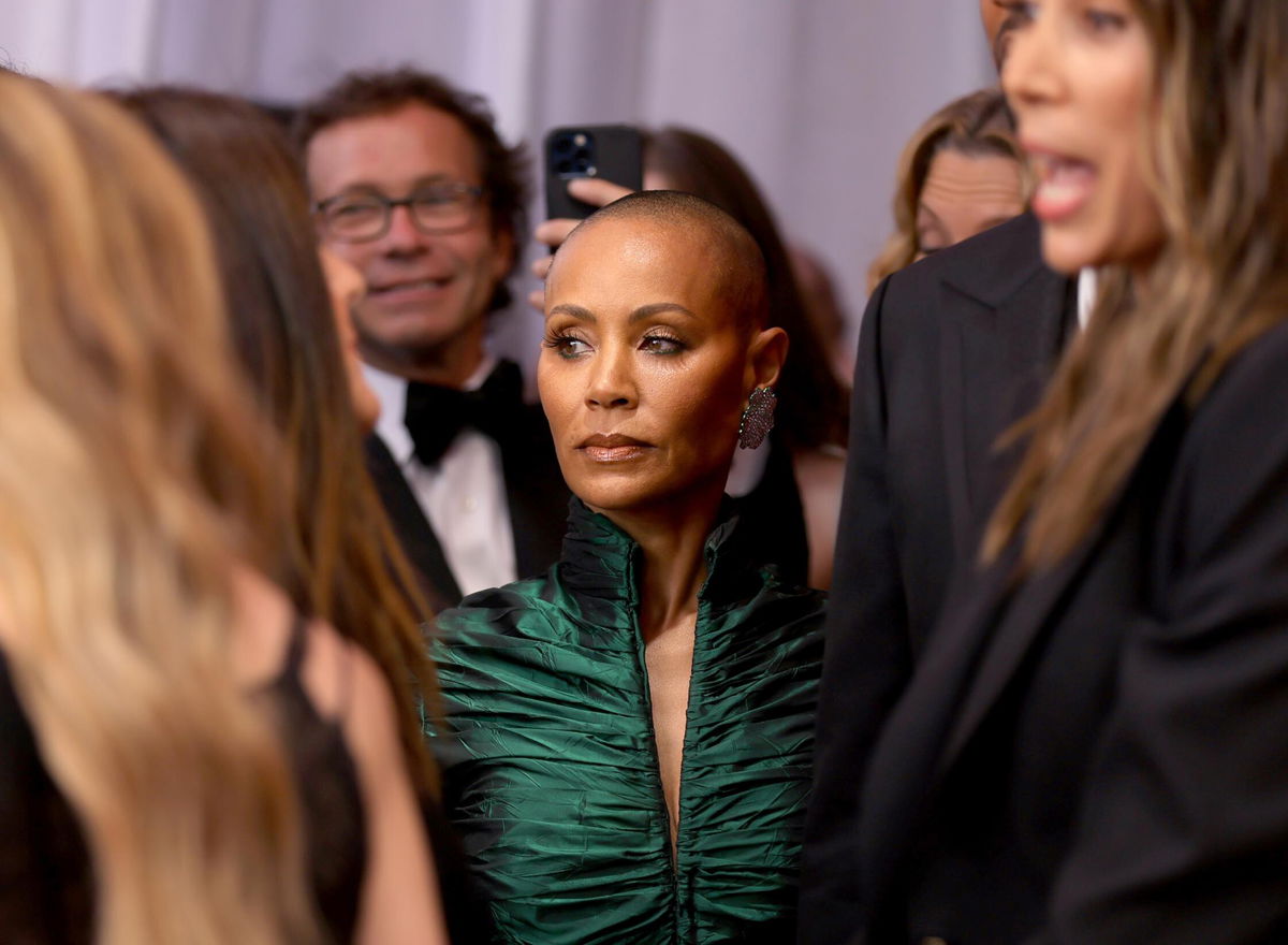 <i>Mike Coppola/Getty Images</i><br/>Jada Pinkett Smith attends the 94th Annual Academy Awards on March 27. Less than a week before her husband Will Smith smacked Academy Awards presenter Chris Rock for joking about his wife's shaved head Pinkett Smith host posted a video on TikTok detailing her hair experience in Hollywood.