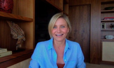 Actress Cameron Diaz during an interview on July 22