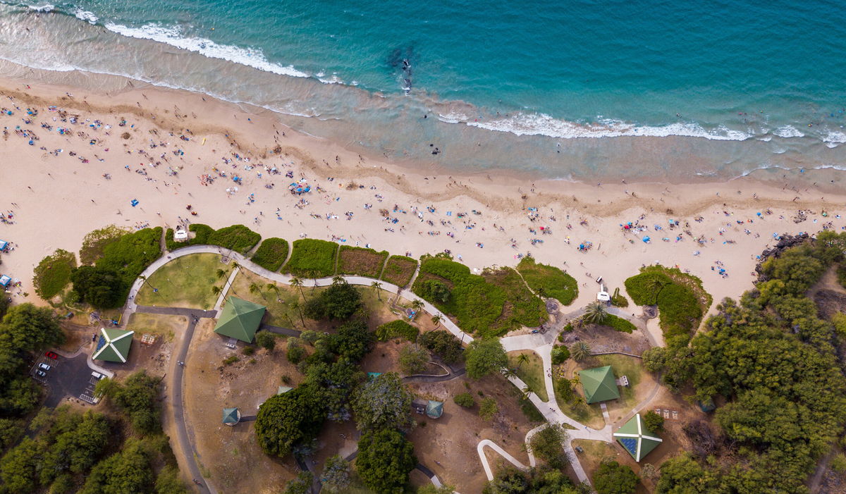 <i>Adobe Stock</i><br/>Aerial view of the Hapuna Beach located on the Big Island in Hawaii