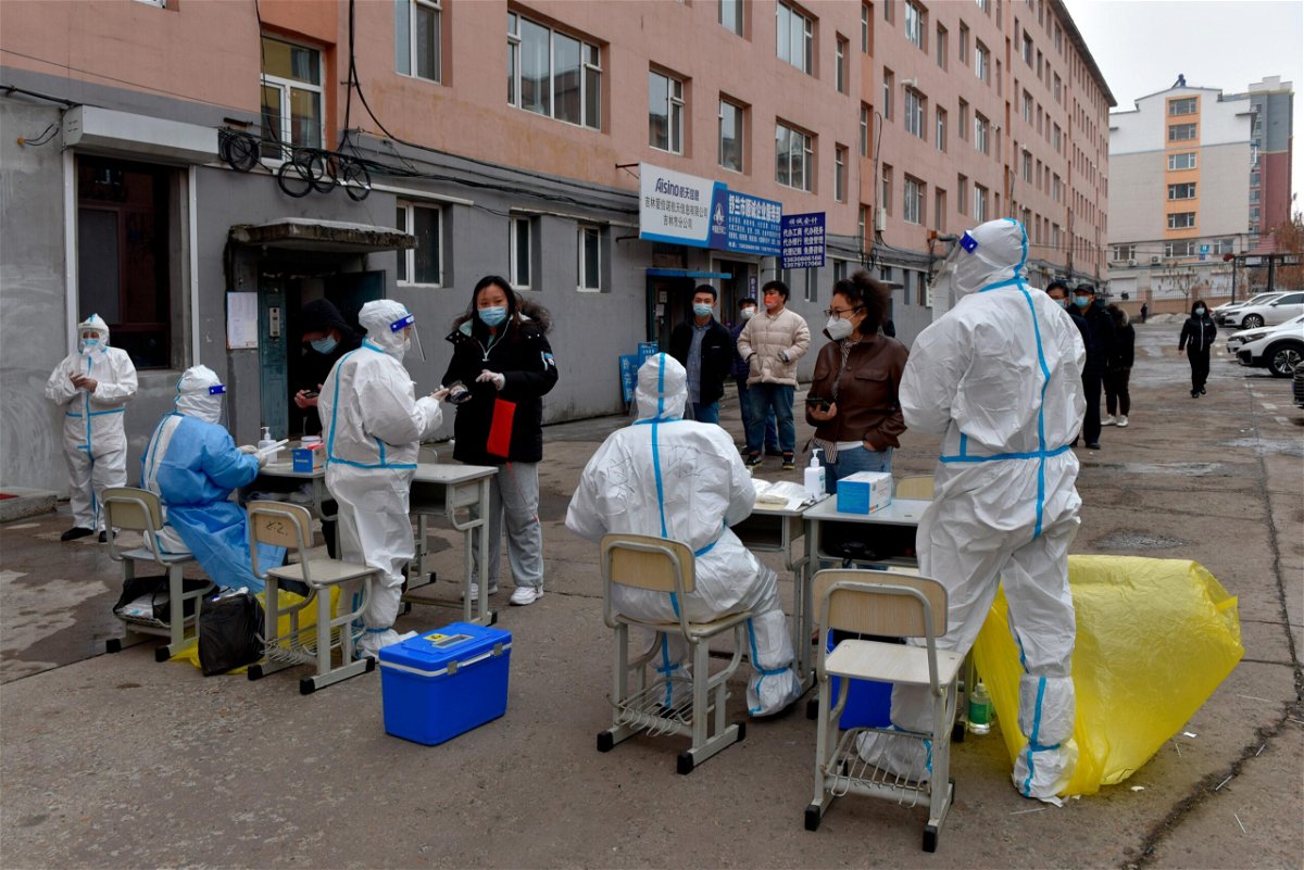 <i>Wang Jingxue/VCG/Getty</i><br/>China is fighting its biggest Covid-19 outbreak since the early days of the pandemic