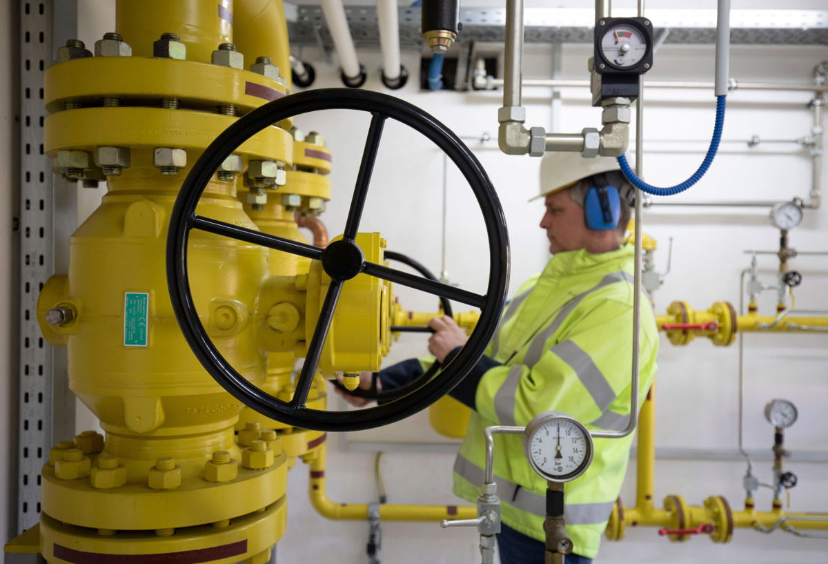 <i>Ulrich Baumgarten/Getty Images</i><br/>Seen here is an interior view of a gas-pressure station in Windhagen