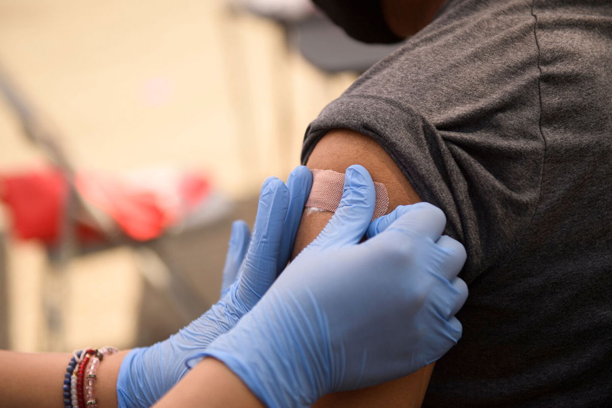 <i>Patrick T. Fallon/AFP/Getty Images</i><br/>About 22 million children have become fully vaccinated since November. The Florida Department of Health will recommend against Covid-19 vaccinations for healthy children