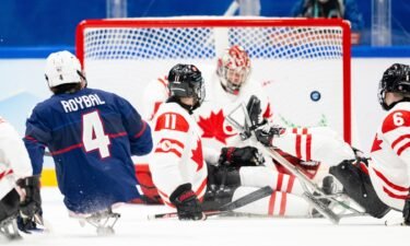 U.S. sled hockey team routs Canada 5-0 in Paralympics opener