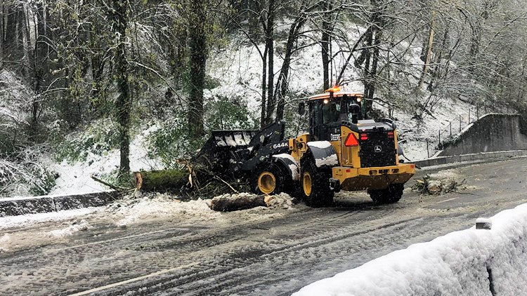 Portland Sees First Measurable April Snow In Known History; Storm Shuts ...