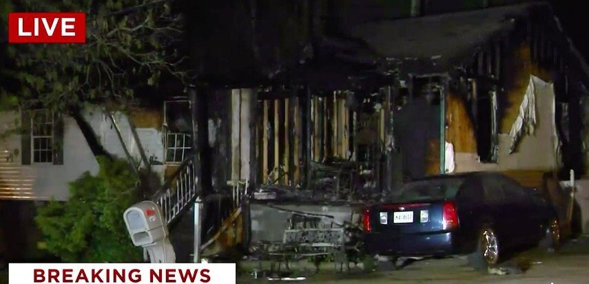 <i>WSMV</i><br/>Nashville Fire crews responded to a house fire early Friday morning in North Nashville that forced a woman to jump out of the window to safety.