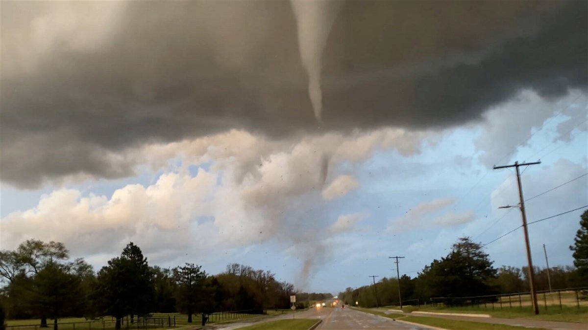 <i>Gage Shaw</i><br/>At least one tornado touched down near Andover