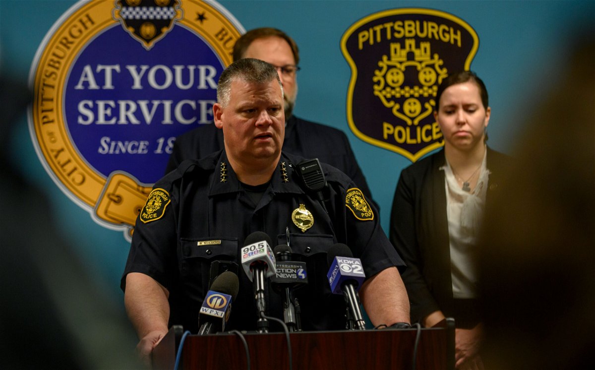 <i>Jeff Swensen/Getty Images</i><br/>Pittsburgh police ask witnesses to come forward to help find those who opened fire at a packed party