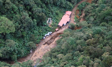 The landslide in Colombia's Abriaquí municipality has killed at least 11 people