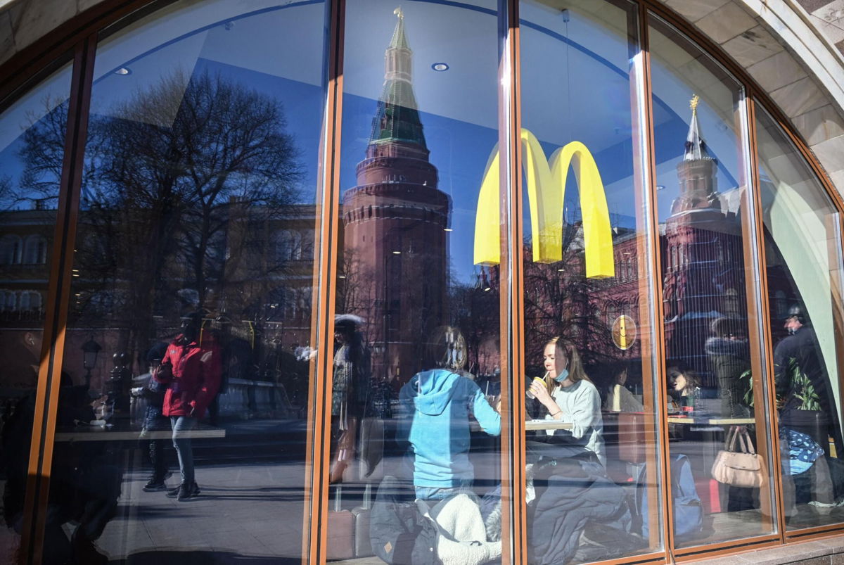<i>AFP/Getty Images</i><br/>McDonald's said it will likely have to dispose of unused inventory in Russia.