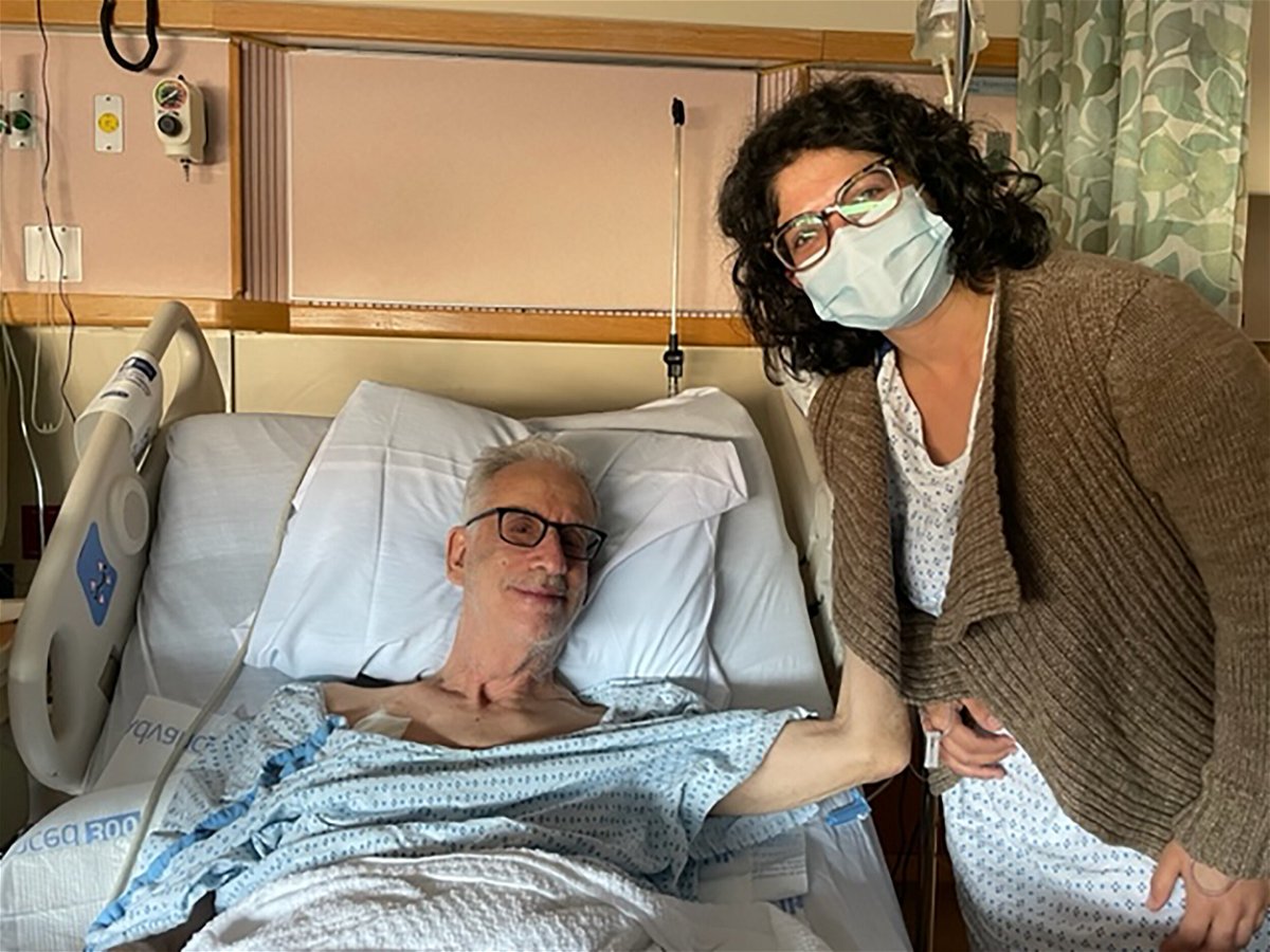 <i>Courtesy Samira Jafari</i><br/>Richard Roth is recovering after a successful kidney transplant earlier this week. Samira Jafari