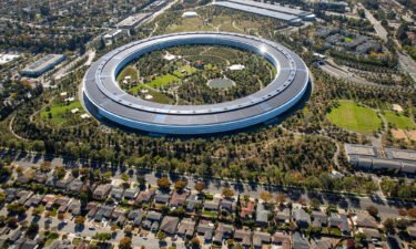 The Apple Park campus in Cupertino