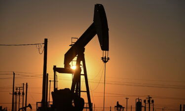 Active pump jacks increase pressure to draw oil toward the surface at the South Belridge Oil Field on February 26