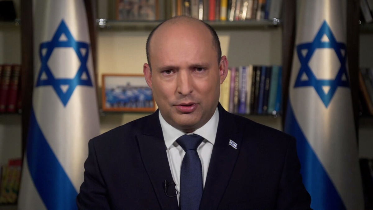 <i>CNN</i><br/>Israel Prime Minister Naftali Bennett told CNN that security steps taken by the Israeli government in Gaza and Jerusalem were not politically motivated.