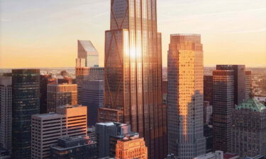 Plans for New York's largest 'all-electric' skyscraper is unveiled. A digital impression of Park Avenue's future skyscraper is seen here.