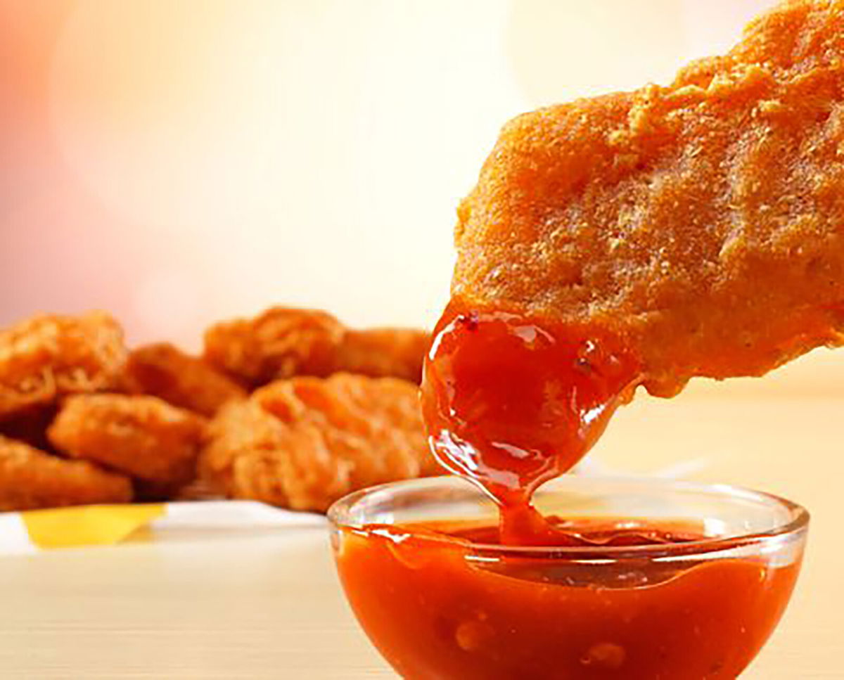 <i>McDonald's</i><br/>Spicy Chicken McNuggets are back for a limited time.