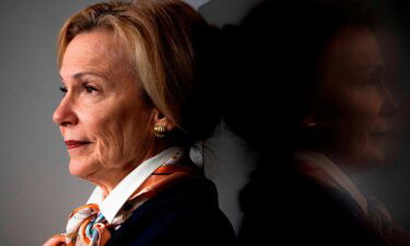 Dr. Deborah Birx listens during a press briefing at the White House in Washington