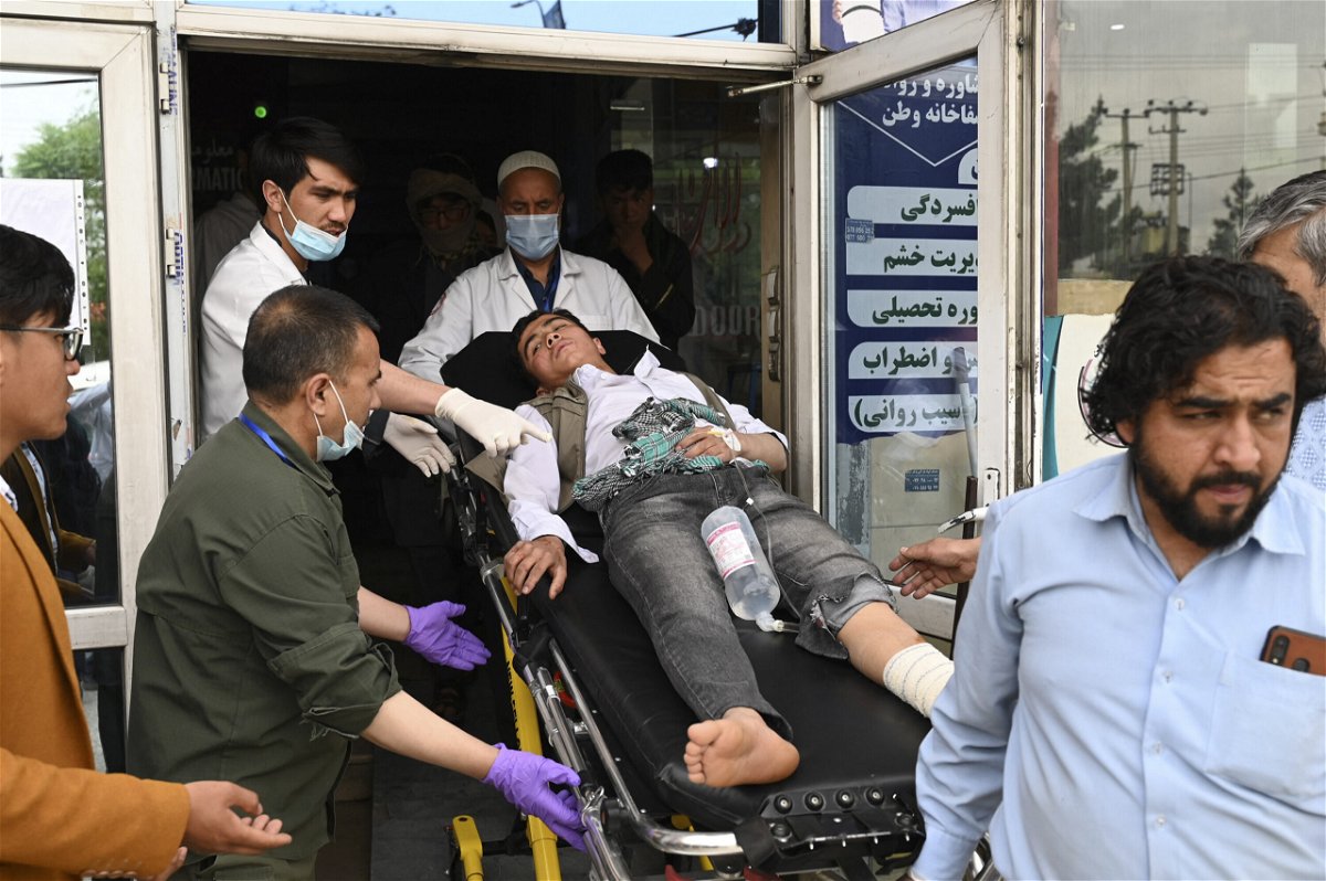 <i>Wakil Kohsar/AFP/Getty Images</i><br/>At least six people are dead as multiple explosions hit Kabul