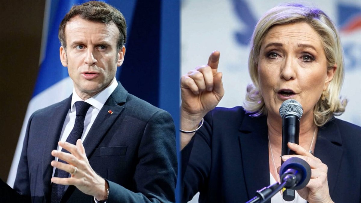 <i>Getty Images</i><br/>French voters will choose between President Emmanuel Macron and Marine Le Pen in Sunday's election.