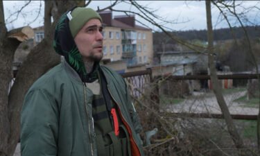 Dmitry Nekazakov said he spent 20 night sheltering in his basement in Hostomel.