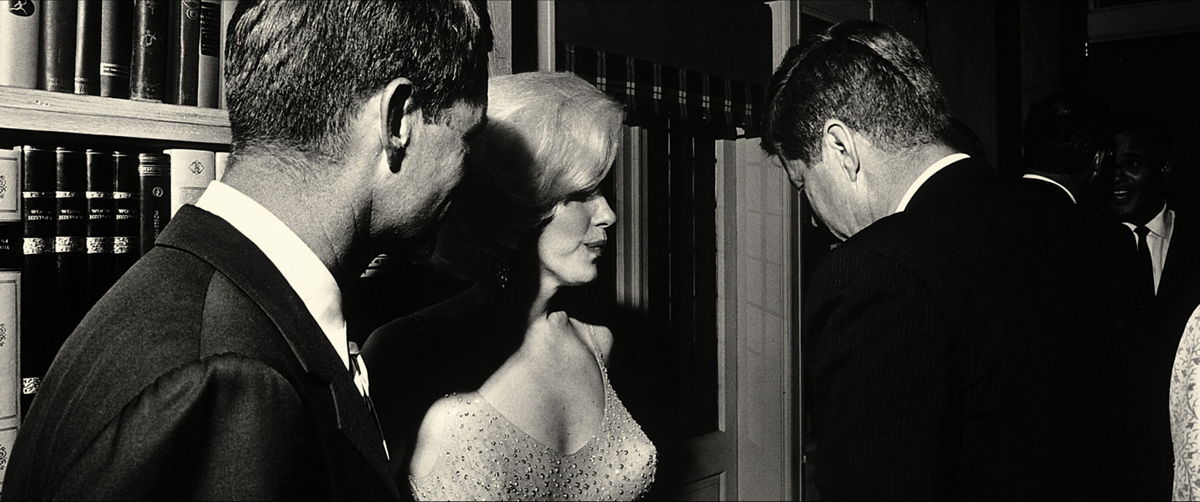 <i>Netflix</i><br/>Marilyn Monroe with Robert Kennedy (left) and John Kennedy the night of the latter's birthday celebration in 1962.