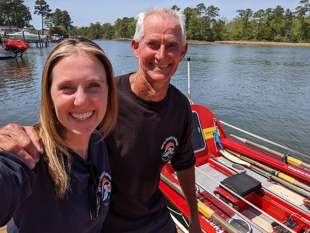 <i>North Atlantic Challenge</i><br/>Peter Harley and his daughter