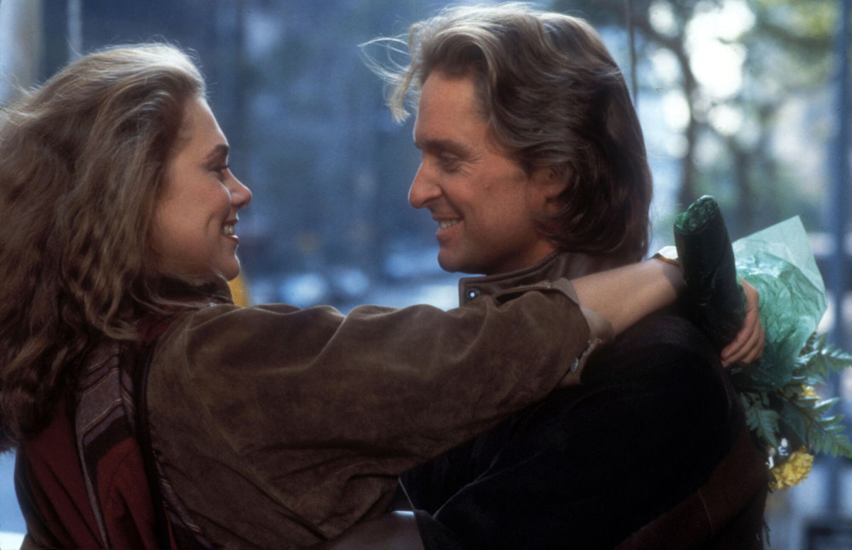 <i>20th Century Fox/Kobal/Shutterstock</i><br/>Kathleen Turner and Michael Douglas in 