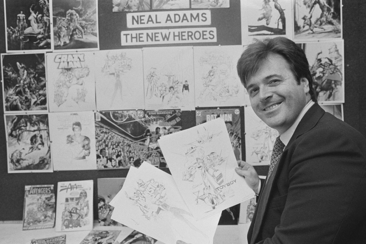 <i>Jones/Evening Standard/Hulton Archive/Getty Images</i><br/>DC Comics called Neal Adams 