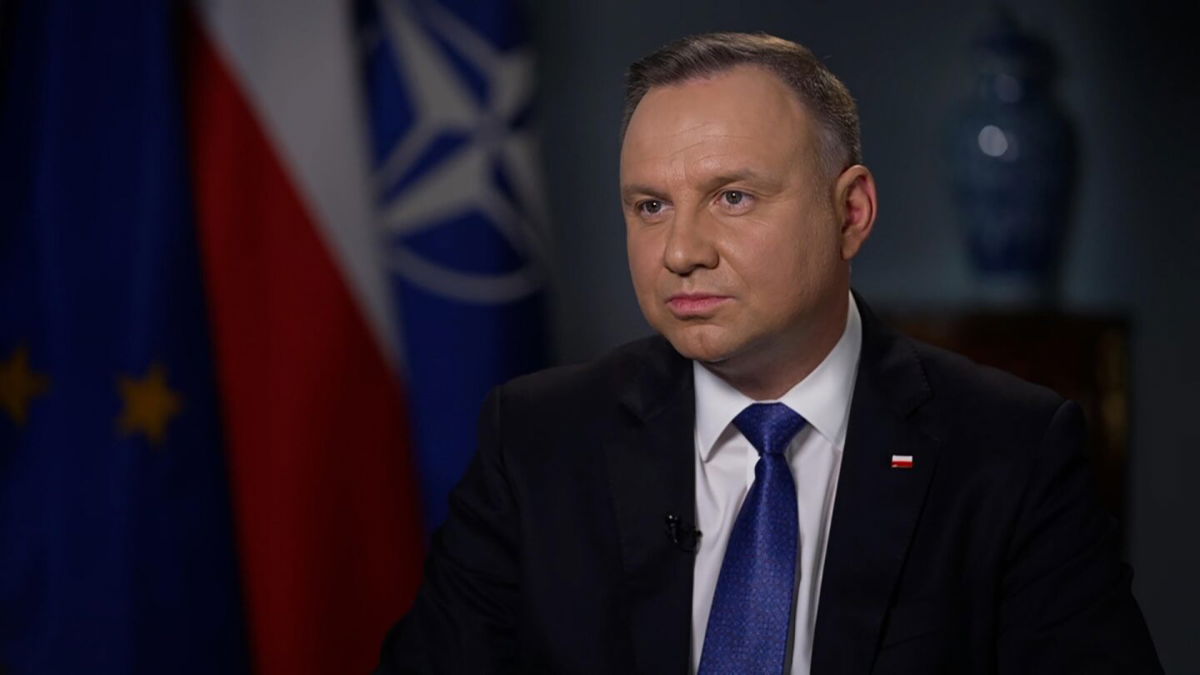 <i>CNN</i><br/>Polish President Andrzej Duda said on Wednesday that it's 