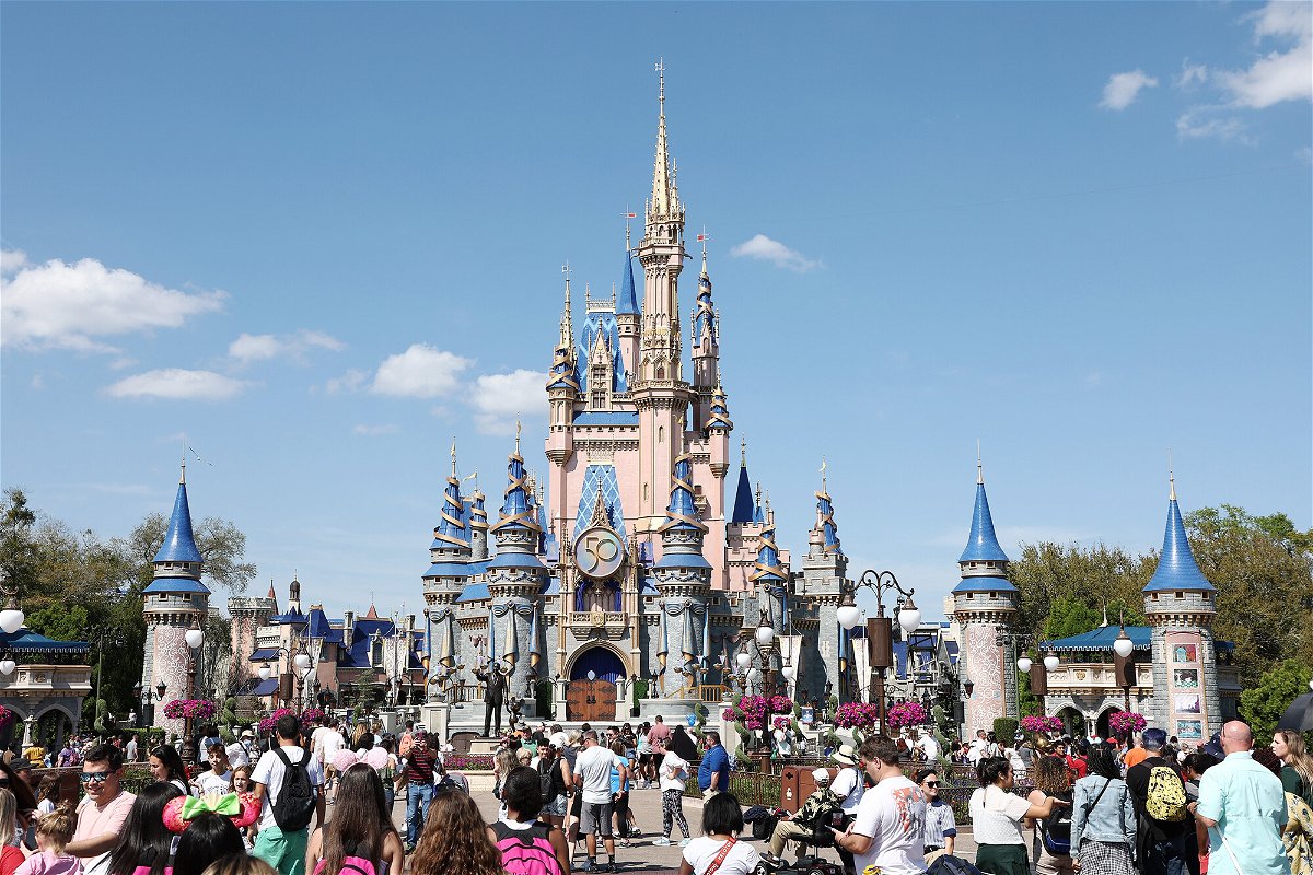 <i>Arturo Holmes/Getty Images for Disney Dreamers Academy</i><br/>No magic for Disney investors. A general view of Cinderella's Castle at Walt Disney World Resort on March 03 in Lake Buena Vista