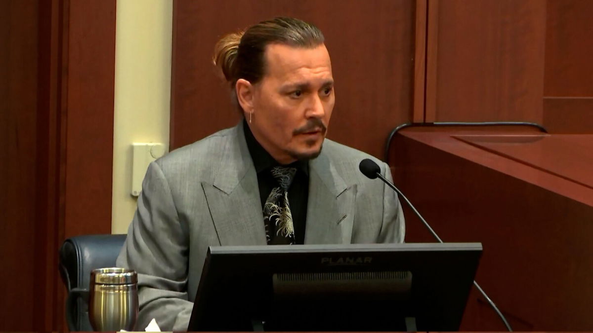<i>Pool</i><br/>Johnny Depp in court on Wednesday