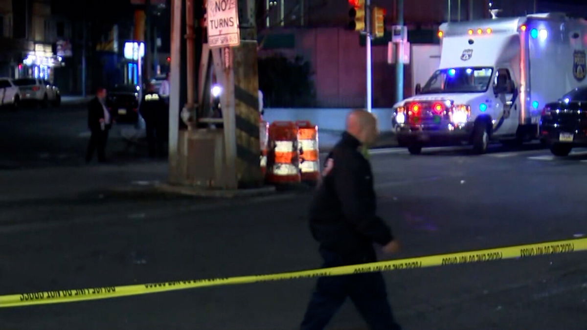 <i>KYW</i><br/>The scene of the shooting in Northeast Philadelphia.