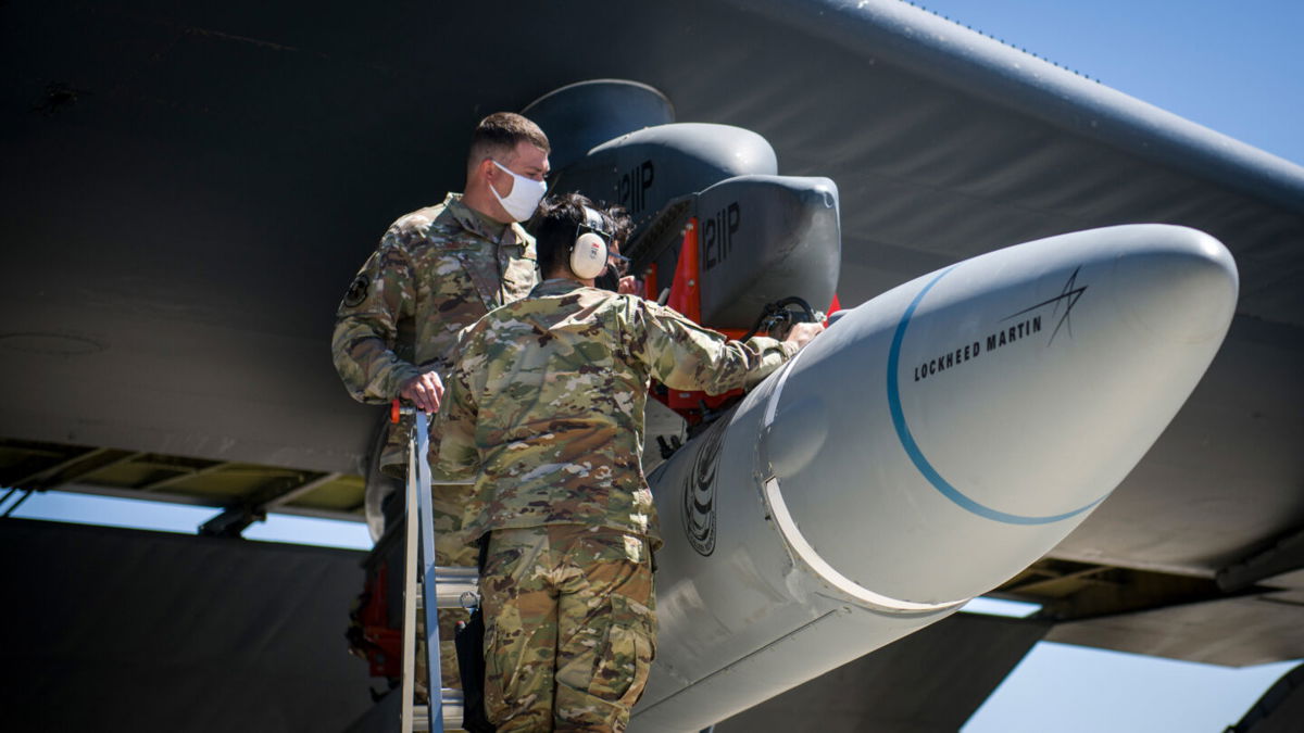 <i>Giancarlo Casem/Digital/412th Test Wing Public Affairs/USAF</i><br/>Master Sgt. John Malloy and Staff Sgt. Jacob Puente