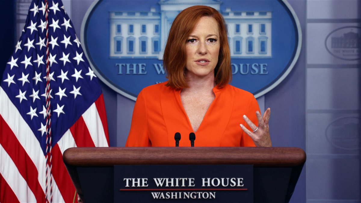 <i>Kevin Dietsch/Getty Images</i><br/>Press secretary Jen Psaki plans to depart the White House for MSNBC in coming weeks.