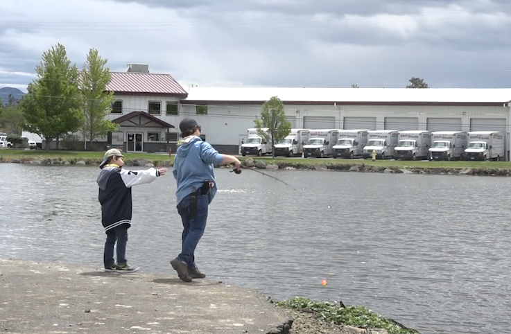 Cub Scouts enjoy day of fishing, teaching others at Youth Fishing Derby in Redmond