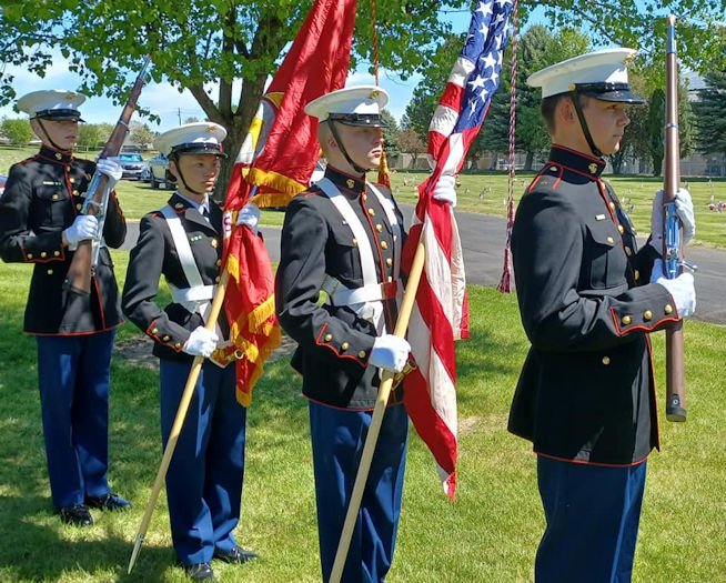Redmond American Legion post holds 2 Memorial Day ceremonies honoring fallen American patriots