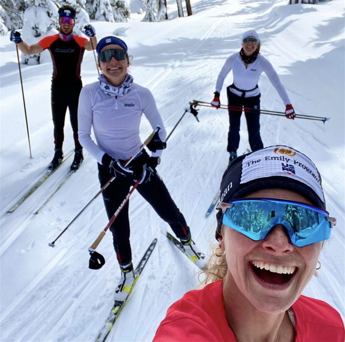 ‘Hi, Bend!’: U.S. Cross Country Ski Team training at Mt. Bachelor this week