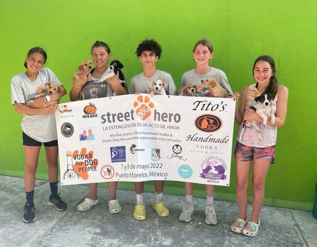 Street Dog Hero's Junior Heroes played key role in recent spay and neuter program in Mexico