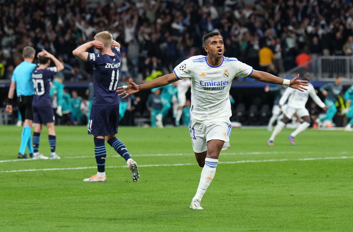 <i>Angel Martinez/Getty Images</i><br/>Two goals in the dying minutes from Rodrygo saved Real Madrid and sent the tie to extra time.