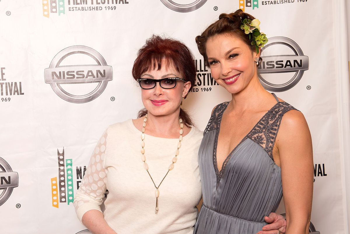 <i>Beth Gwinn/Getty Images</i><br/>Ashley Judd pays tribute to her late mother Naomi Judd. Judd is pictured here with her mother in April 2014 in Nashville