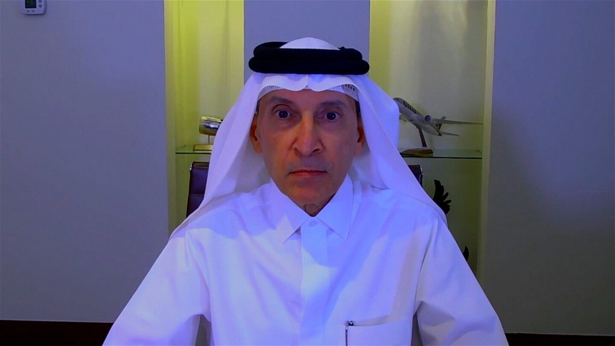 <i>CNN</i><br/>The chief executive of Qatar Airways