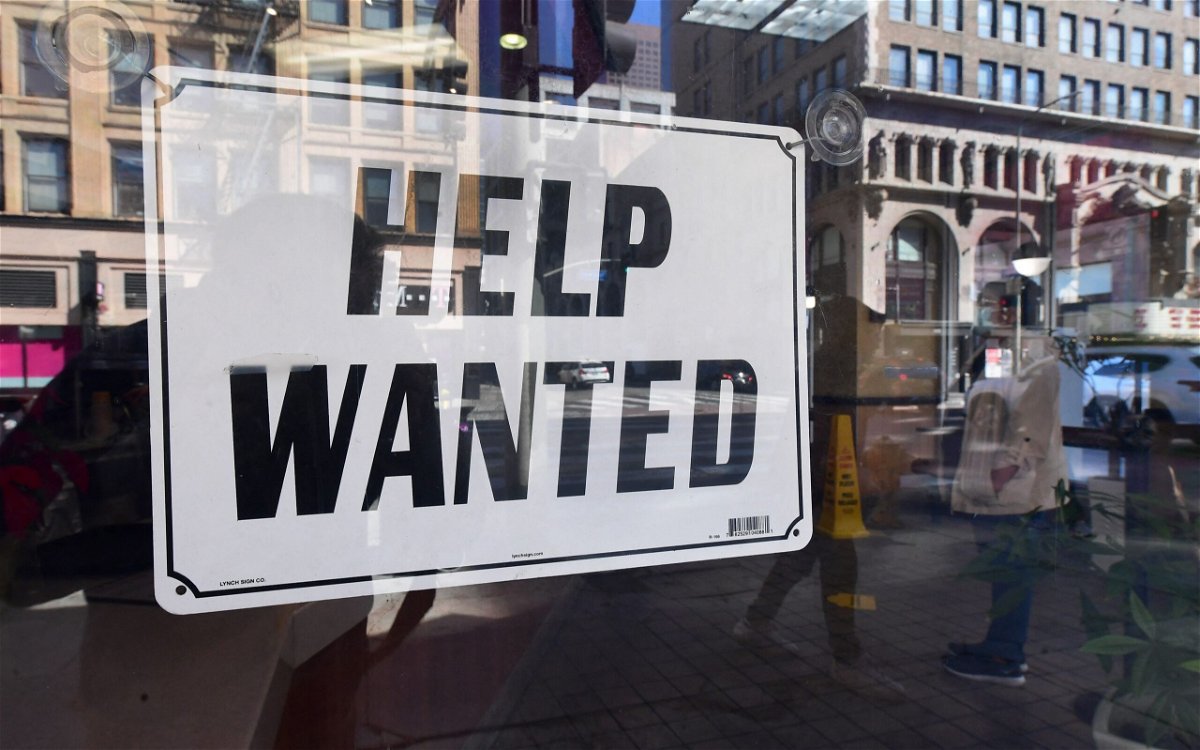 <i>Frederick J. Brown/AFP/Getty Images</i><br/>A record 4.5 million Americans quit their jobs in March 2022.
