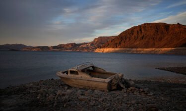 The water level in Lake Mead — the nation's largest reservoir — dropped below 1
