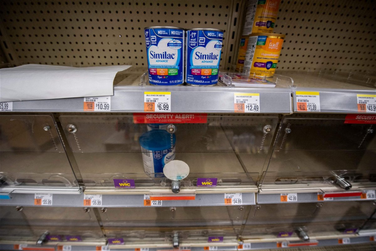 <i>Joseph Prezioso/AFP/Getty Images</i><br/>Shelves are pictured empty in Chelsea