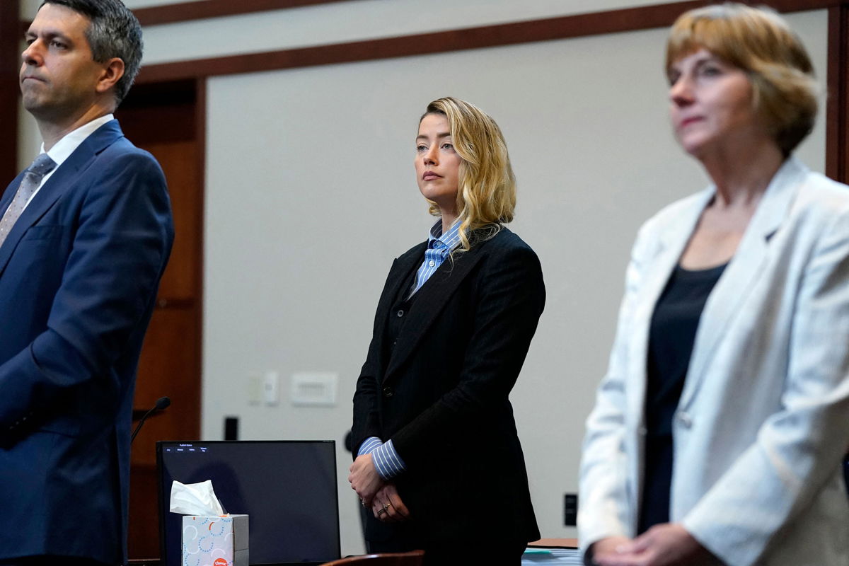 <i>Elizabeth Frantz/Pool/AFP/Getty Images</i><br/>Amber Heard is 'looking forward to finally telling her story' ahead of taking stand in defamation trial