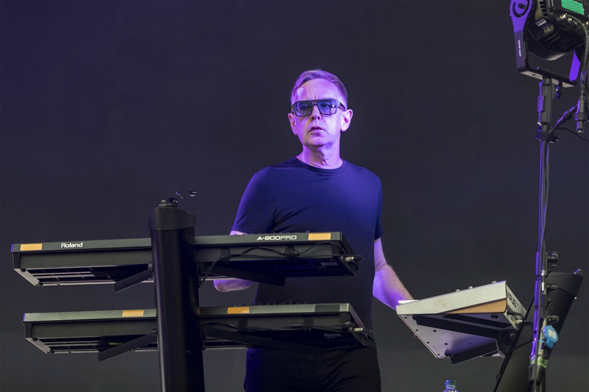 <i>Andre Havergo/Geisler-Fotopress/picture-alliance/dpa/AP</i><br/>Depeche Mode announced the death of Andy Fletcher